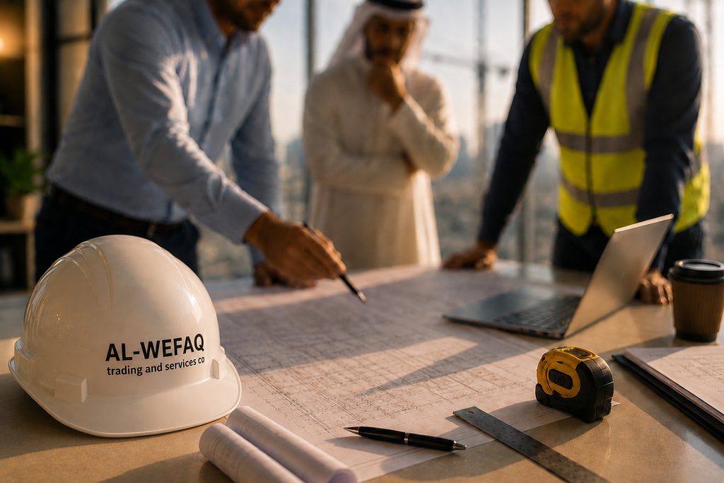 alwefaq trading maintenance construction plumbing services qatar